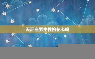 天秤座男生的性格(天秤座女生的性格)