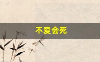 不爱会死(不爱我会死)