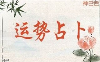 每日运程测试(今日运势占卜)